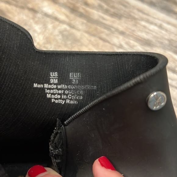 Sam Edelman Black Petty Rain Ankle Booties, Women’s Size 9 - Picture 11 of 11